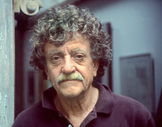Der Schriftsteller Kurt Vonnegut Anfang der 90er-Jahre. 