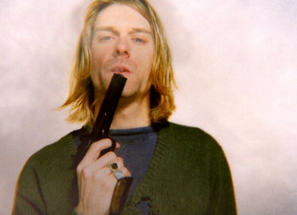 Kurt Cobain in einer Szene des Kinofilms "Cobain: Montage of Heck". 