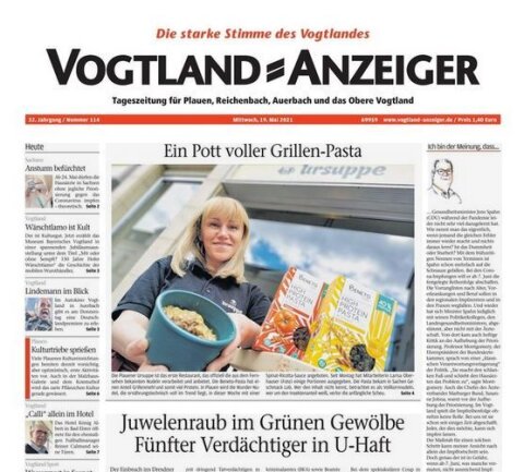 Der Vogtland-Anzeiger - Zeitung mit besonderer Historie - 