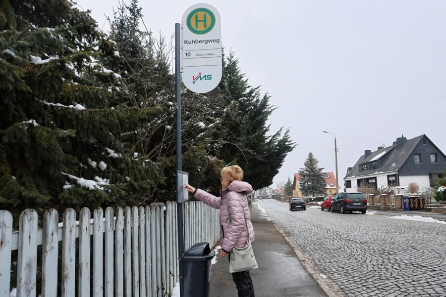 Der Zwickauer Kuhbergweg wird vom Nahverkehr wieder angesteuert - Die Haltestelle "Kuhbergweg" auf der Linie 10 soll ab dem 27. Februar wieder bedient werden. 