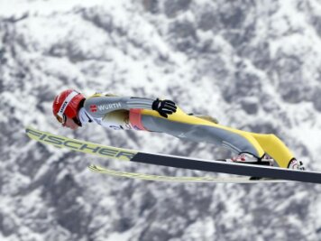 Deutsche Adler beim Skifliegen Zweite - Richard Freitag springt in Planica auf 243 Meter - persönlicher Rekord.