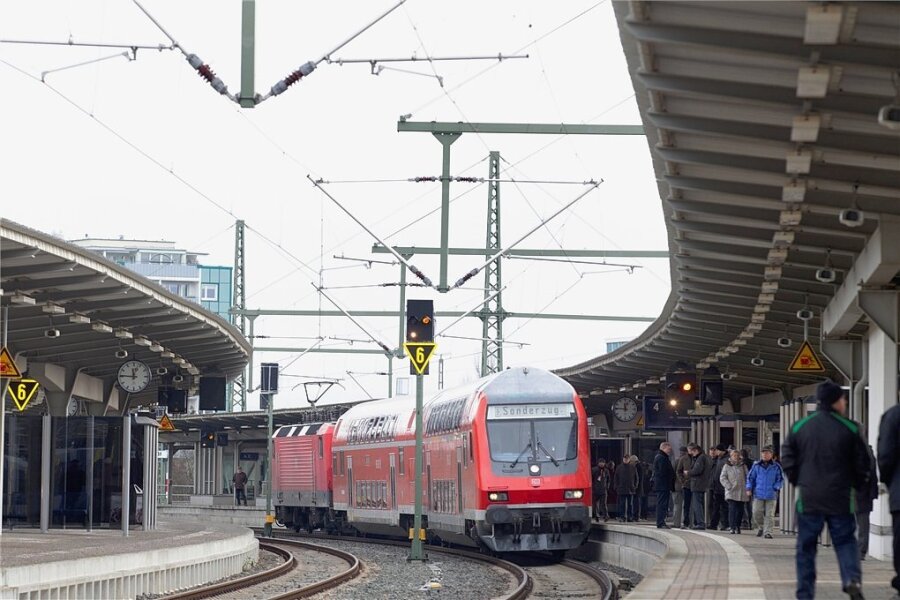 Mit Bauarbeiten im Bereich des Oberen Bahnhofes in Plauen geht es Anfang Juli los.