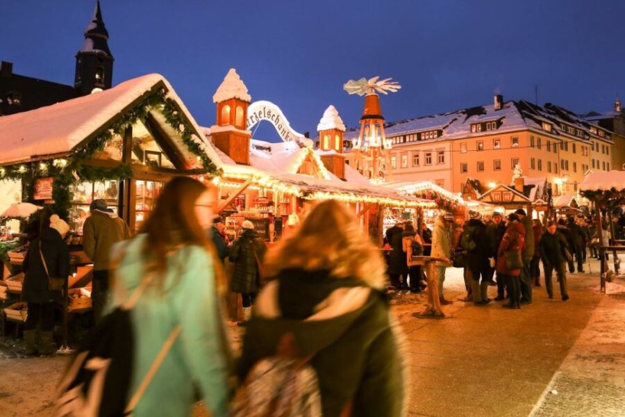 Die 13 schönsten Weihnachtsmärkte  in Sachsen - Der Annaberger Weihnachtsmarkt