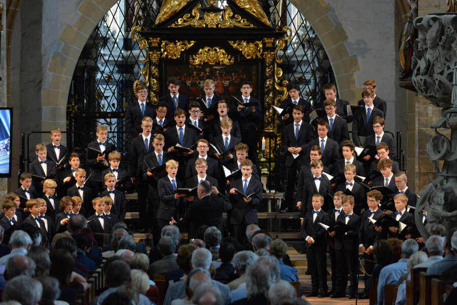Die 40. Gottfried Silbermann Tage im Dom St. Marien zu Freiberg - Die Sänger des Windsbacher Knabenschores sind eine Klasse für sich, egal ob es sich um kirchliche oder weltliche Musik handelt.