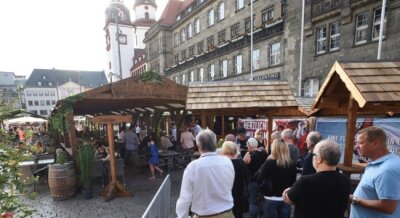Die Corona-Lage in Chemnitz: Der Kultursommer steht vor der Tür - Auch im zweiten Corona-Sommer kann das Chemnitzer Weindorf stattfinden. 