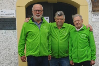 Die guten Seelen des Saydaer „Spittel“: Dieses Trio leitet seit zehn Jahren das Museum - Starkes Trio: Volkmar Herklotz, Jürgen Frei und Werner Kahnt (v. l.) leiten das Saydaer Heimatmuseum.