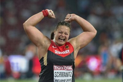 Die Karriere von Christina Schwanitz: 20 Jahre Leidenschaft und Leiden - Die Beste der Welt: 2015 gewann Christina Schwanitz WM-Gold in Peking und schrie ihre Freude ungehemmt heraus. 