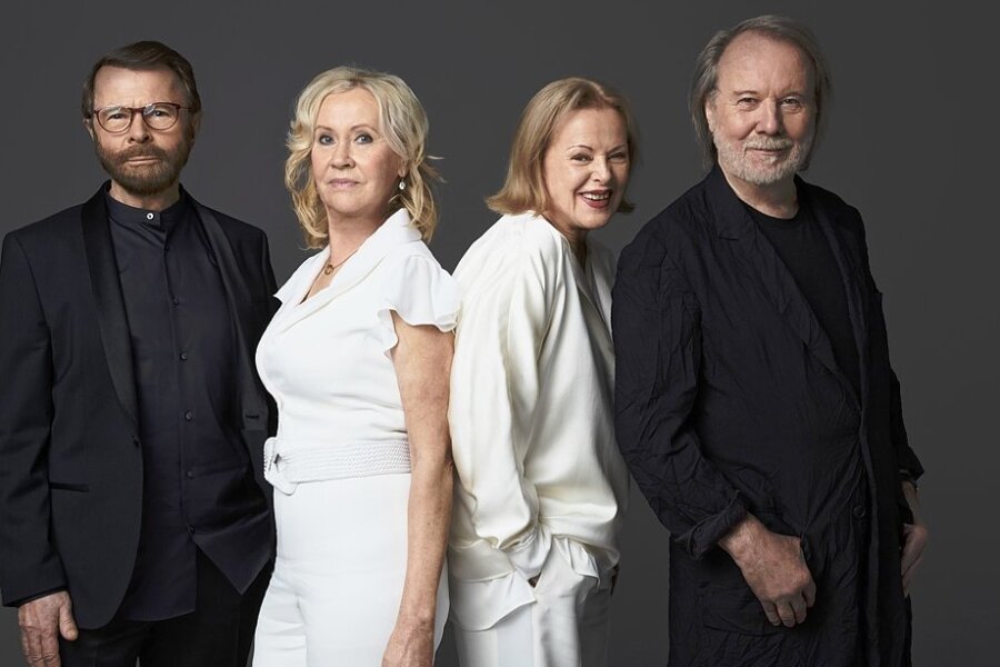 Björn Ulvaeus, Agnetha Fältskog, Benny Andersson und Anni-Frid Lyngstad (von links) sind immer noch Abba. Foto: Baillie Walsh/Universal Music International