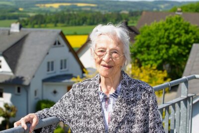 Die älteste Plauenerin feiert Geburtstag: Ein Jahrhundert und fünf Jahre - Gerda Tschinkl ist die älteste Plauenerin. Am Samstag wird sie 105 Jahre alt.