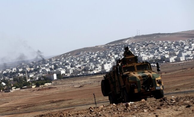 Die Türkei: Sie schaute zu, als der IS die syrisch-kurdische Stadt Kobane angriff - die Flüchtlinge nutzt sie für politische Zwecke.