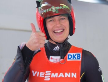 Die Sympathieträgerin - Anke Wischnewski war beim Weltcup 2012 in Igls die Nummer eins.