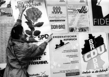 "Die Wahl kam damals zu früh" - Wahlkampf im Jahr 1990 in der DDR