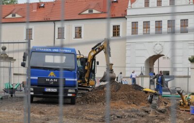 Sanierung des Freiberger Schlossplatzes