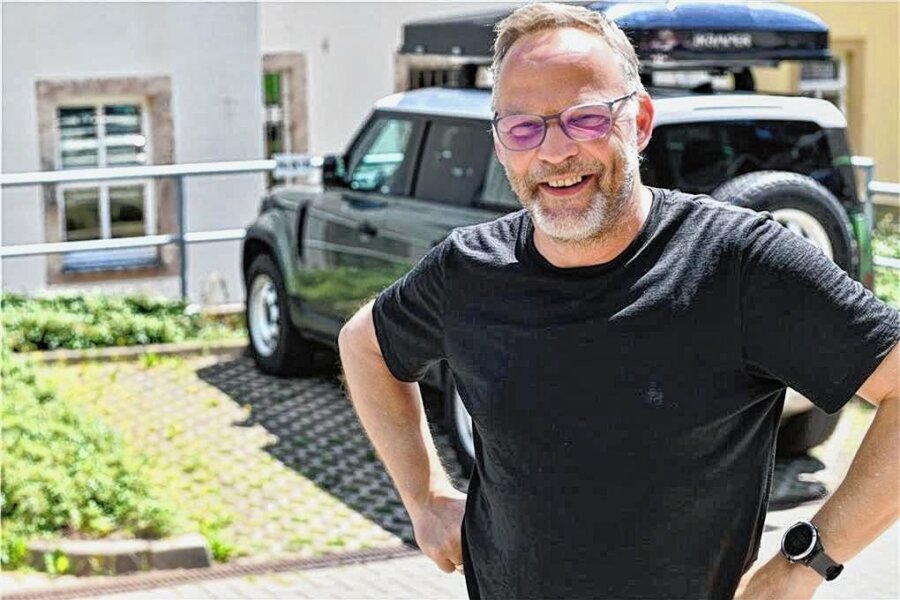 Dienstwagen von Landrat Neubauer: Kreistagsfraktion hat noch Zweifel - Mittelsachsens Landrat Dirk Neubauer. 