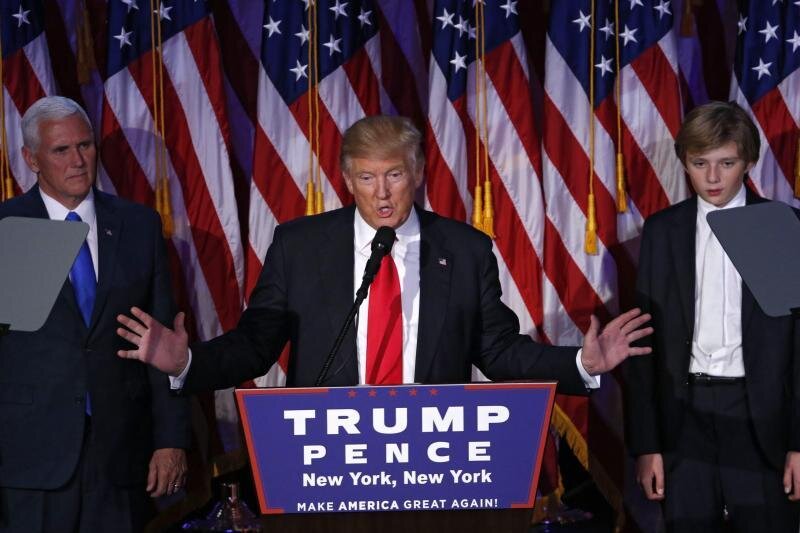 Donald Trump gewinnt US-Wahl - Populist will Amerika einen - Donald Trump rief die Bürger nach seinem Wahlsieg zur Einheit auf.