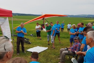 Drachenflieger drängen auf lange Pacht - Im Juni 2019 fand zum zweiten Mal ein Qualifizierungswettbewerb für die Weltmeisterschaft in Thierfeld statt. 