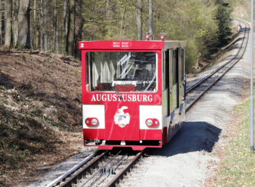 Drahtseilbahn Augustusburg ist wieder in Betrieb - 