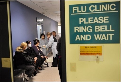 Drei Grippe-Pandemien seit 1918 - Die von der Weltgesundheitsorganisation (WHO) als Pandemie eingestufte Schweinegrippe hat mehrere Vorgänger. Die Influenza verursachte im vergangenen Jahrhundert bereits drei größere Pandemien. Das Foto zeigt die Behandlung von Grippe-Patienten in Melbourne.