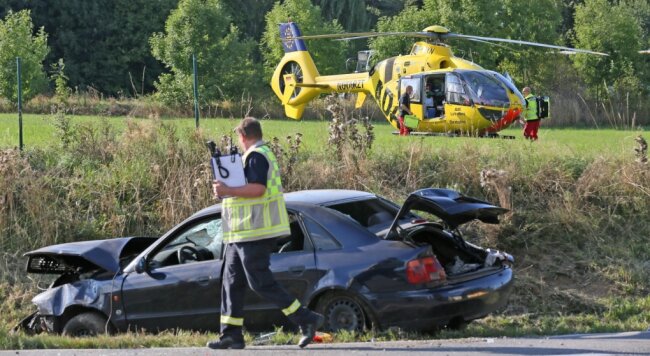 Drei Leichtverletzte bei Unfall in Remse - Unfallbild.