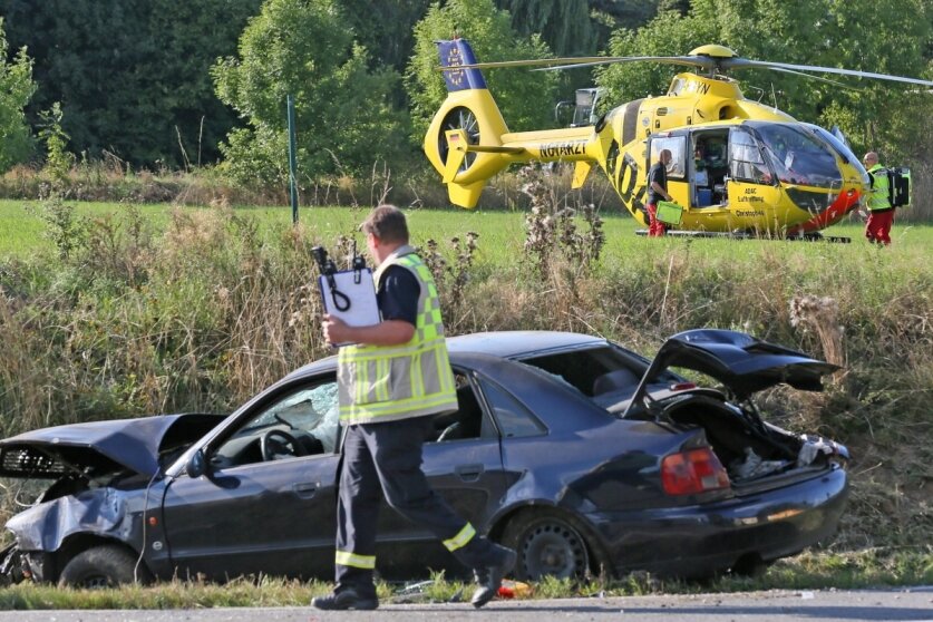 Drei Leichtverletzte bei Unfall in Remse - Unfallbild.