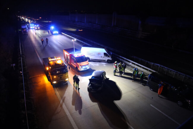 Drei Unfälle Auf A4 Zwischen Chemnitz Und Frankenberg: Autobahn Voll ...