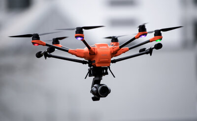 Drohnen im Bergbau - 