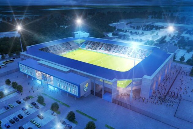 Düsseldorfer BAM Sports GmbH baut Stadion in Chemnitz - So sieht der neue Stadion-Entwurf aus.