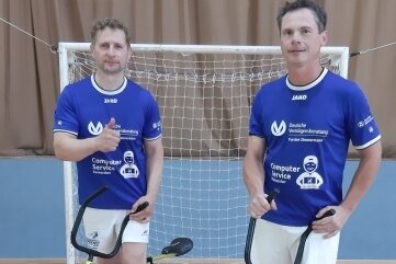 Erfolgreiches Duo: Andreas Berndt und Axel Egerland (r.) wurden in der Bezirksliga Zweiter. 