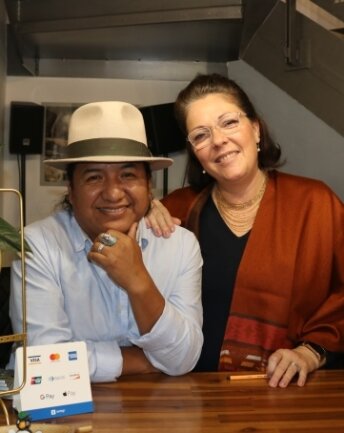 Ecuador inmitten von Zwickau - José Jacinto Ibanez Quisilima und Manuela Beier eröffneten einen Laden in Zwickau. 
