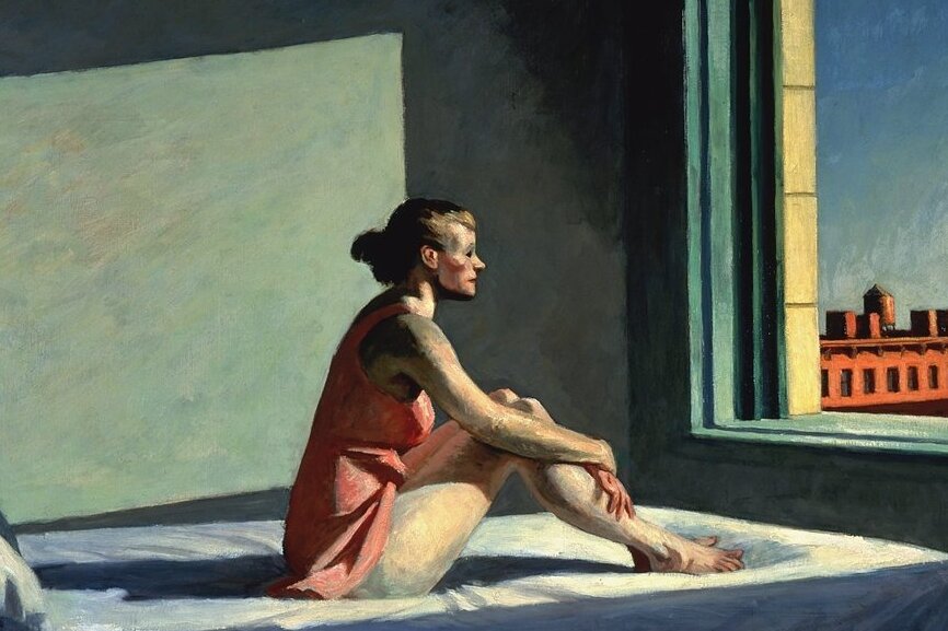 "Morning Sun" von Edward Hopper aus dem Jahr 1952. 