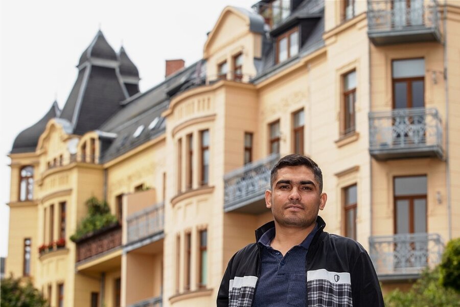 Ein Afghane in Plauen: "Meine Heimat ist verloren" - Jalil Torkman kam mit seiner Frau und ihren Eltern nach Plauen. Seine beiden Söhne sind hier geboren. 