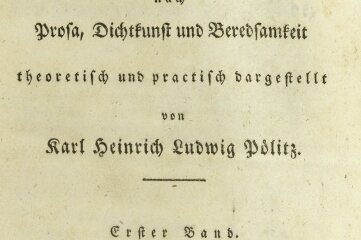 Einer der Titel von Karl Heinrich Ludwig Pölitz.