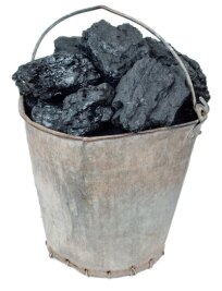 Ein Eimer voll Kohle - Haben Sie schon einmal Kohle verschenkt?