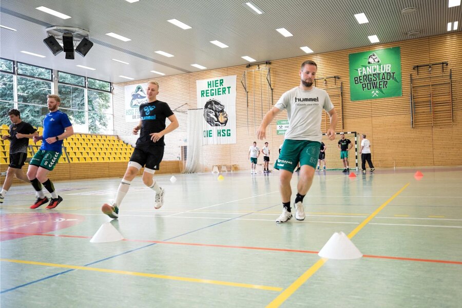 Ein halbes Jahrhundert Grube-Sporthalle in Freiberg: Stadt und Vereine laden zu Jubiläumsfest - Die Grubehalle ist Heimstätte der HSG-Handballer.