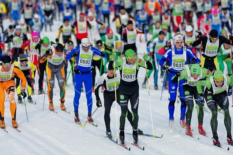 Ein Paradies für Langläufer - Bis zu 4000 Volkssportler nehmen alljährlich am König-Ludwig-Lauf in Oberammergau teil.