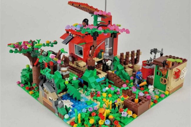 54+ Lego Gärten, Auf den hochauflösenden bildern können wir eine