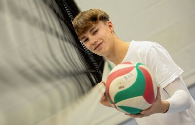 Ein Talent mit großen Zielen - Jacob Uhlemann und der Volleyball - eine perfekte Fusion.