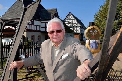 Ein Visionär aus Leupahn geht: Klaus Zschage beerdigt - Dort fühlte er sich wohl: Das Museum in Schwarzbach. Dafür, dass seine Vision Wirklichkeit wurde, musste er manche Widerstände überwinden.