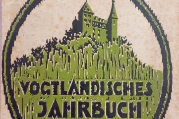 Der Deckel des Vogtland-Jahrbuches von 1922.