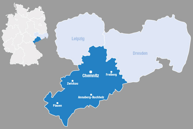 Der Direktionsbezirk Chemnitz