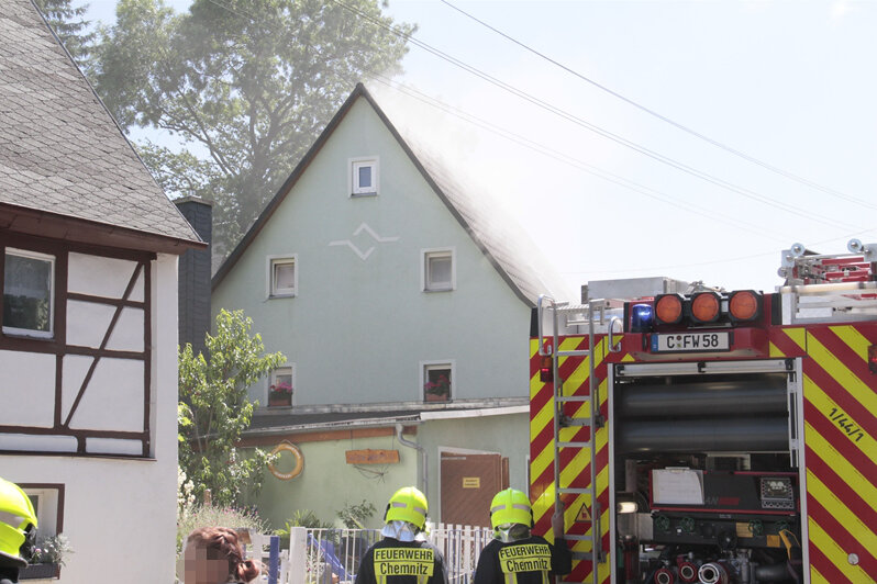 Einfamilienhaus in Adelsberg nach Brand unbewohnbar - 