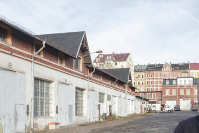 Eins bringt Fernwärme zum künftigen Kreativhof - Der Gewerbehof zwischen Schüffner- und Jakobstraße auf dem Sonnenberg.