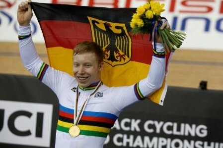 Einträge ins Goldene Buch für Chemnitzer Bahnrad-Weltmeister - Bei der Bahnrad-Weltmeisterschaft gewann Joachim Eilers zwei Gold- und eine Bronzemedaille.