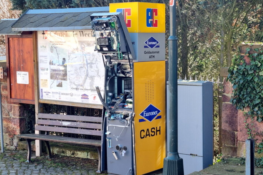 Einziger Geldautomat in Wechselburg gesprengt