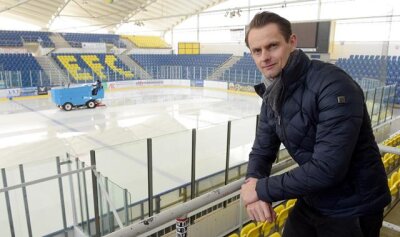 Eisbahn wird nicht überdacht - Sascha Brandt ist neuer Geschäftsführer der Betreibergesellschaft des Eisstadions am Küchwald.