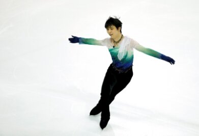Eiskunstlauf: Yuzuru Hanyu - Mission des Superstars bleibt unerfüllt - Yuzuru Hanyu belegte in Gangneung Platz zwei.