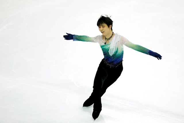 Eiskunstlauf: Yuzuru Hanyu - Mission des Superstars bleibt unerfüllt - Yuzuru Hanyu belegte in Gangneung Platz zwei.