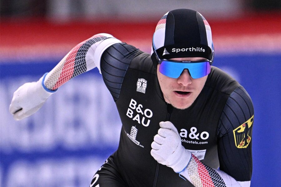 Eisschnelllauf: Crimmitschauer blickt nach Bestzeiten Richtung Olympia - Felix Maly stellte in Inzell eine neue Bestzeit sowohl über 500 als auch 1500 Meter auf.