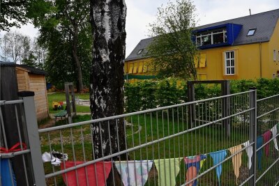 Eltern sauer: Kita in Chemnitz Altendorf baut Plätze ab - Die Kita Sonnenhaus am Harthweg: Künftig sollen dort vor allem ältere Kinder betreut werden. 