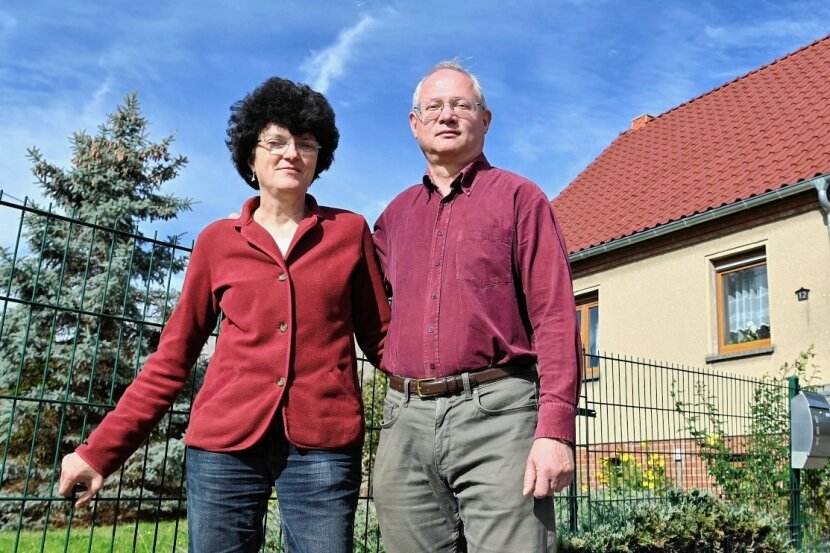 Elternhaus wird altes und neues Zuhause - Carina und André Cajar sind im vergangenen Jahr von Chemnitz nach Obergräfenhain gezogen. 